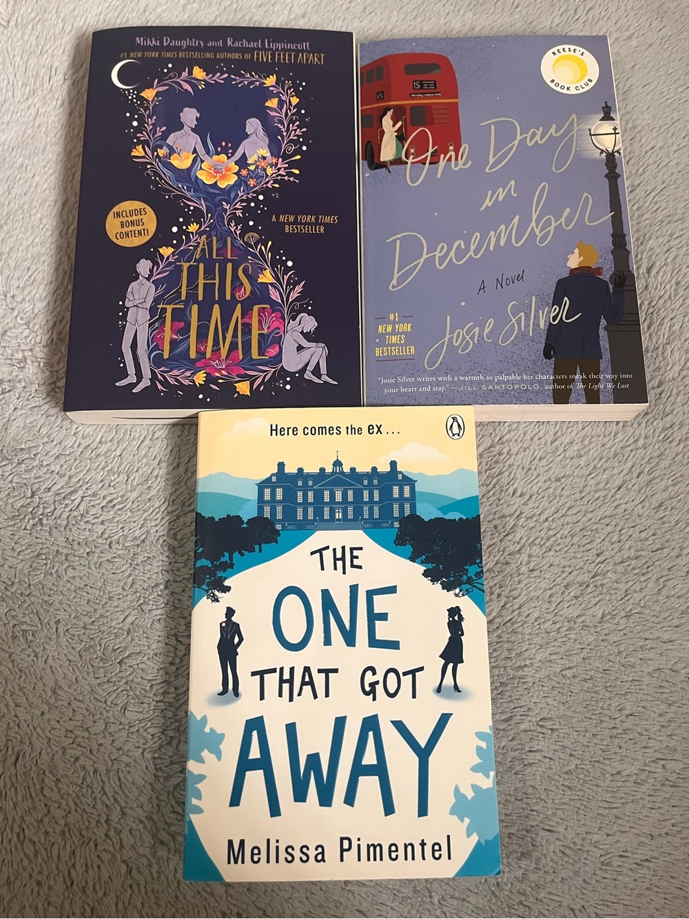 Bundle of 3 Bestselling Fiction Romance Books